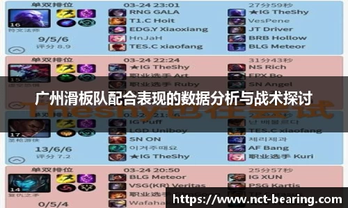广州滑板队配合表现的数据分析与战术探讨